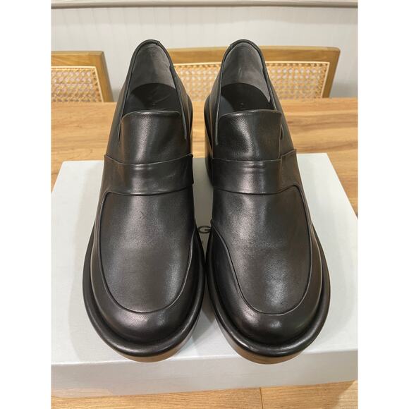 Clergerie Paris Devin Loafers Black Leather Agneau Noir Size 9.5 US 40 EU NIB - Picture 5 of 14